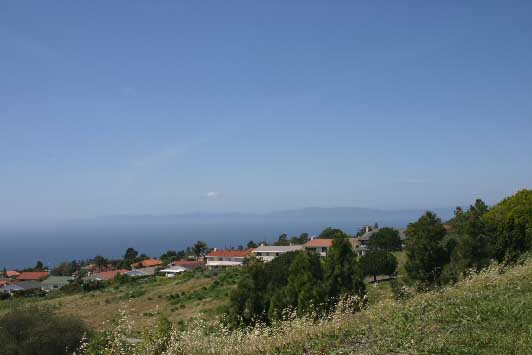 View from 1000 feet at Fred Hesse Community Park, Palos Verdes, CA